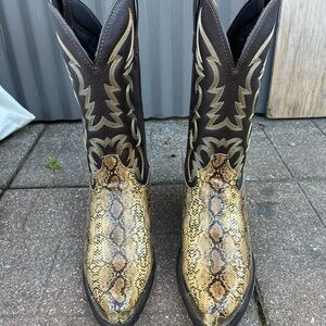 Snakeskin Cowboy Boots